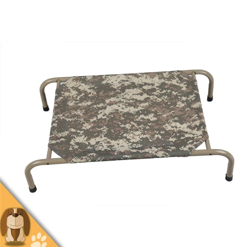 Cama de perro de enfriamiento de metal duradero