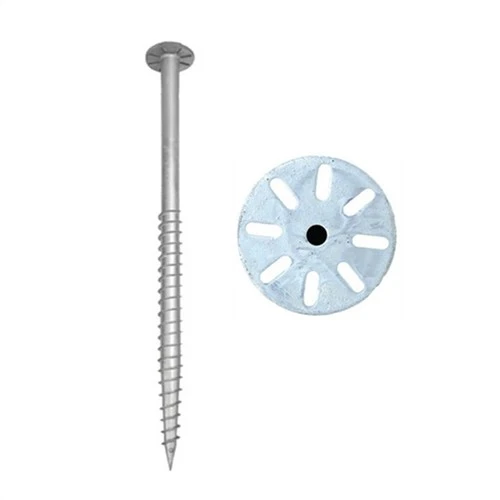 Pilas de tornillos de tierra galvanizadas para cobertizo