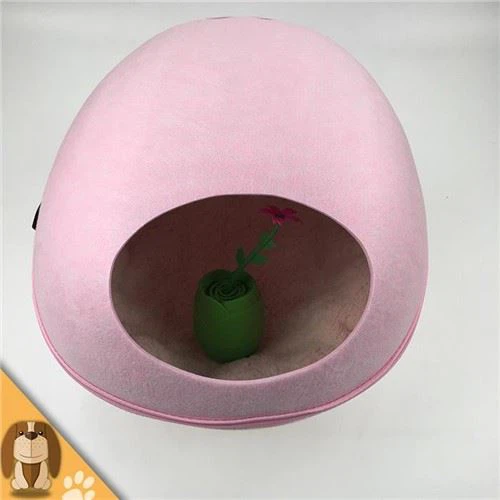 Nido para mascotas con cáscara de huevo rosa ventilado