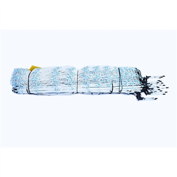 Farm Fence 50m Length Plastic Flat Woven Chicken Netting